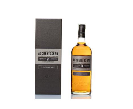 AUCHENTOSHAN 21 YEARS OLD LIMITED RELEASE | Stated age: 21 years old | ABV: 43% | Region: Lowlands | Country: Scotland | Type