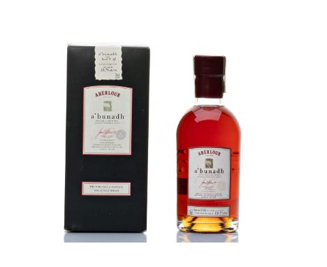 ABERLOUR A'BUNADH BATCH NO. 18 | ABV: 59,7% | Region: Speyside | Country: Scotland | Type: Single malt Scotch whisky | Volume