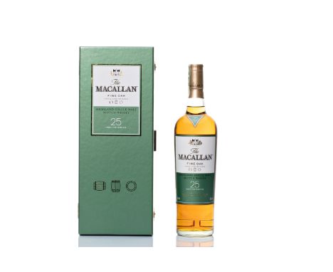 MACALLAN FINE OAK 25 YEARS OLD | Stated age: 25 years old | ABV: 43% | Region: Highland | Country: Scotland | Type: Single ma