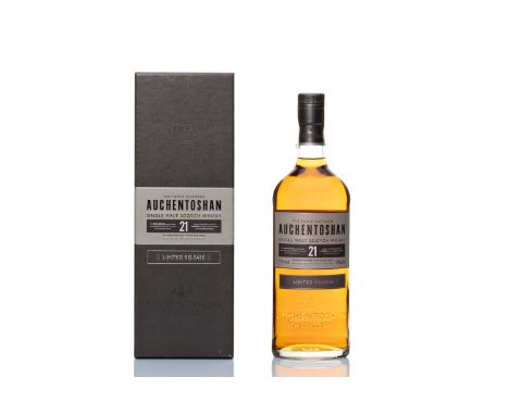 AUCHENTOSHAN 21 YEARS OLD LIMITED RELEASE | Stated age: 21 years old | ABV: 43% | Region: Lowlands | Country: Scotland | Type