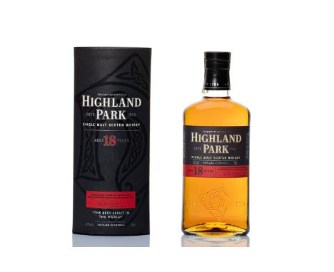 HIGHLAND PARK 18 YEARS OLD | Stated age: 18 years old | ABV: 43% | Region: Islands - Orkney | Country: Scotland | Type: Singl