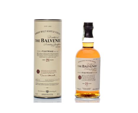 BALVENIE 21 YEARS OLD FINISHED IN PORTWOOD | Stated age: 21 years old | ABV: 40% | Region: Speyside | Country: Scotland | Typ