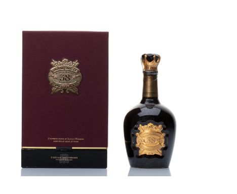 ROYAL SALUTE STONE OF DESTINY 38 YEARS OLD | Stated age: 38 years old | ABV: 40% | Country: Scotland | Type: Blended Scotch w