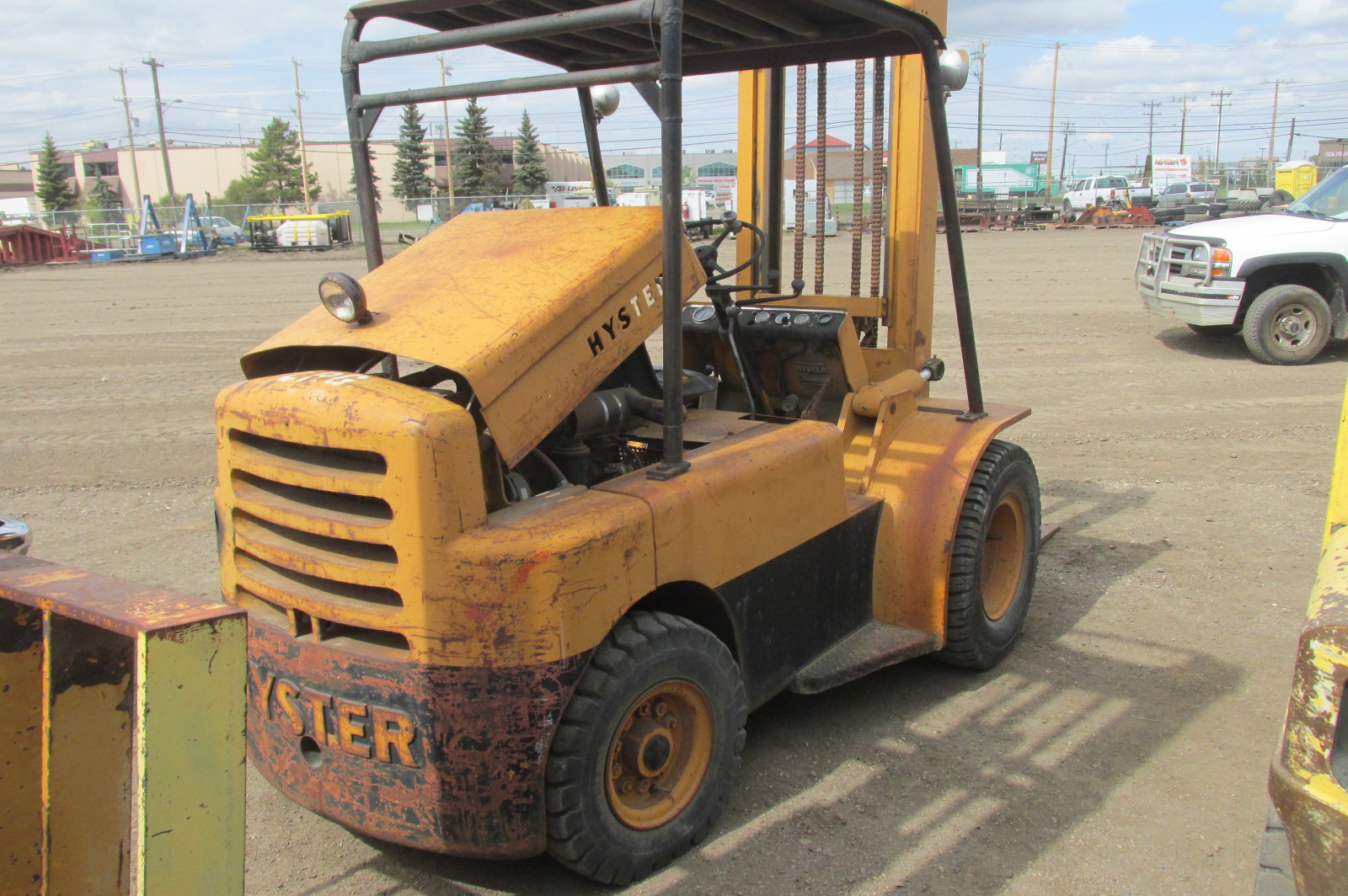 HYSTER H60C FORKLIFT 6 CYL FORD FLAT HEAD GAS STANDARD SNC515303K HRS