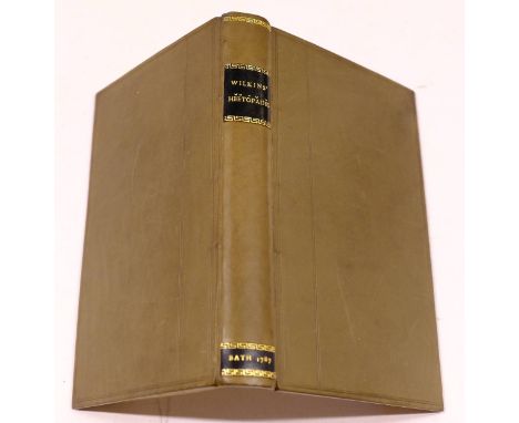 Wilkins (Charles). The Heetopades of Veeshnoo-Sarma, in a Series of Connected Fables, interspersed with Moral, Prudential, an