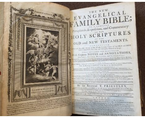 Bible [English]. The New Evangelical Family Bible; or a Complete Paraphrase, Exposition, and Commentary on the Holy Scripture