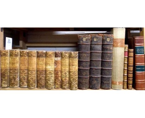Lenglet Du Fresnoy (L 'Abbe'). Methode par etudier l'histoire, avec un catalogue..., 9 volumes, new edition, Paris, 1735,  so