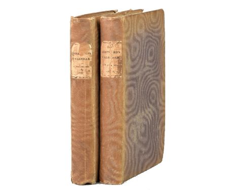 Hogg (James). The Shepherd's Calendar, 2 volumes, 1st edition, Edinburgh: William Blackwood, 1829, half-title to each volume,