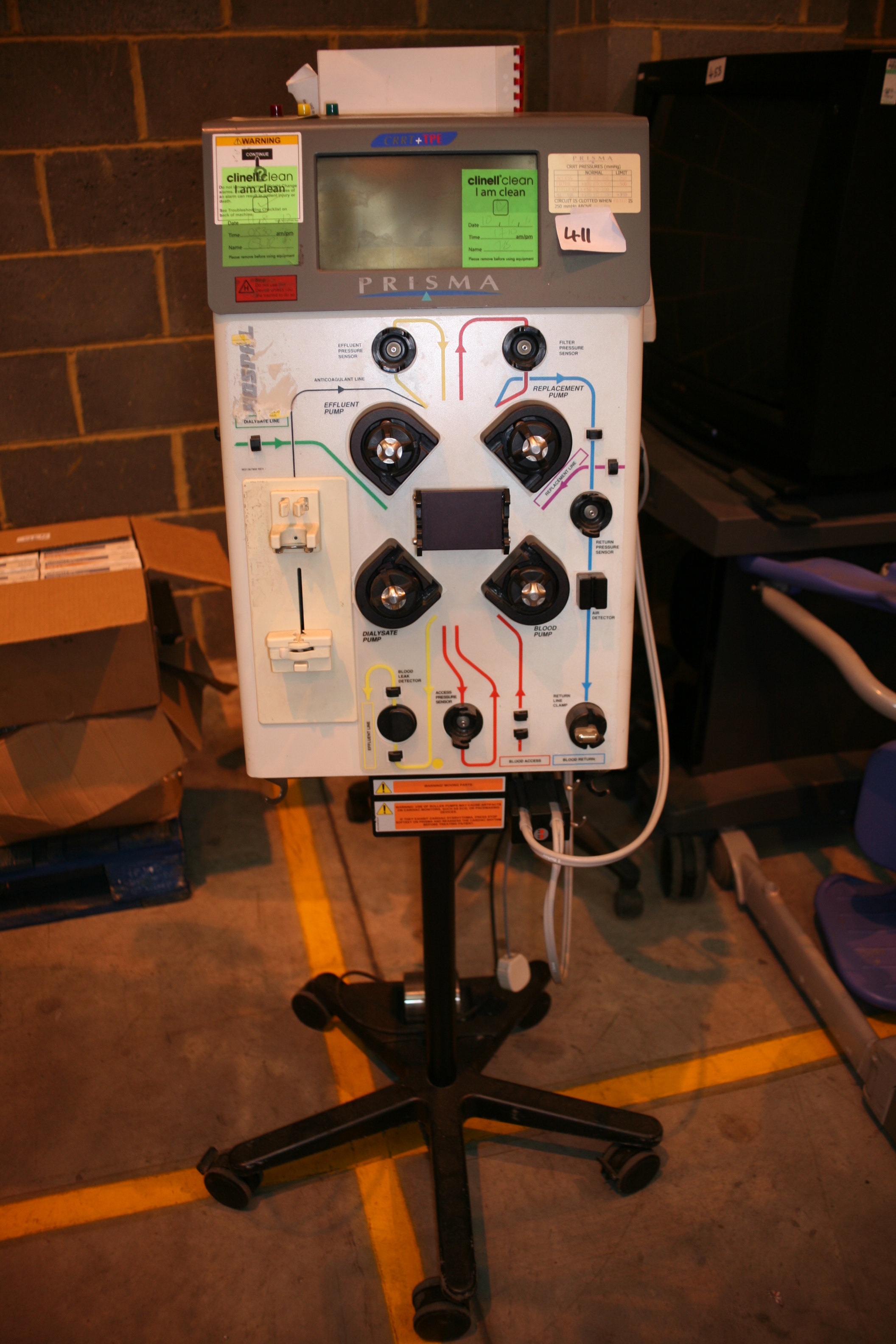 Prisma Hospal CRRT+TPE Dialysis Machine