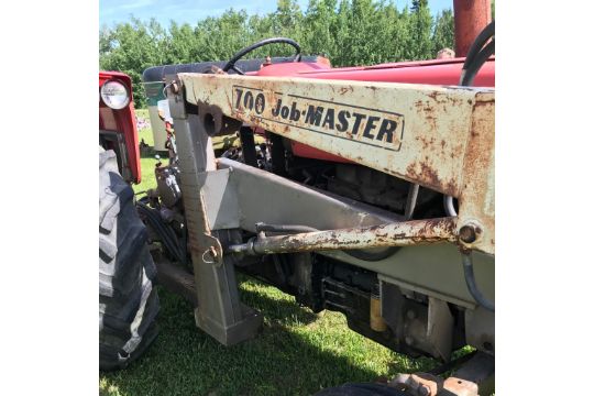 Mf 165 Tractor Diesel 3pth With Job Master Loader Sn 9a239i