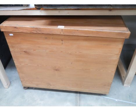 An old pine trunk. COLLECT ONLY.