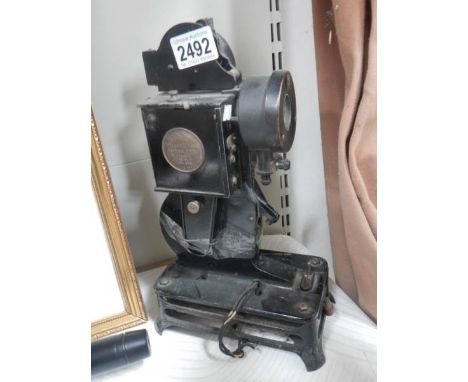 A 20th century projector.