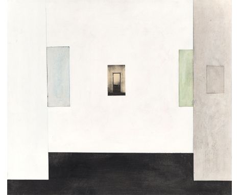 Ernst Caramelle (Hall i. Tirol/Österreich 1952 – lebt in Karlsruhe, Frankfurt a.M. u. New York/USA). „ohne Titel“. 1987Wasser
