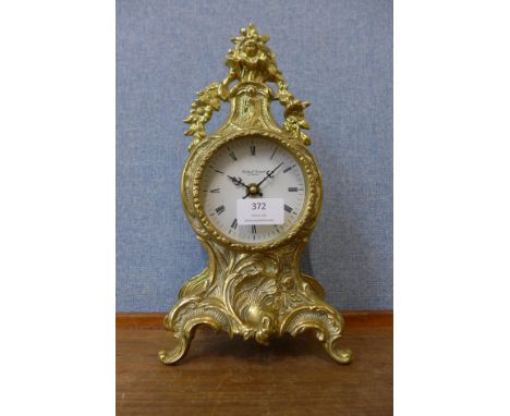 A French style gilt metal Robert Grant of London mantel clock 