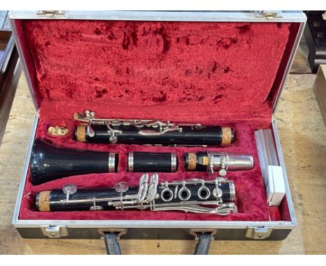 Regent clarinet in case.