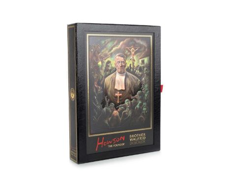 CELTIC F.C. INTEREST - PETER HOWSON (SCOTTISH, 1958-), BROTHER WALFRID, LIMITED EDITION BOXED SET comprising one signed and n