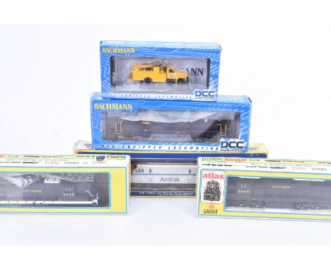 American HO Gauge Diesel and Electric Locomotives and Equipment Truck,  a boxed group, AHM Amtrak No 902 twin pantograph elec