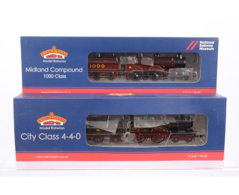 Bachmann OO Gauge Steam Locomotives with Tenders, two boxed examples, 31-727 GWR City Class 3439 City of London In green live