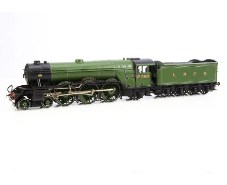 A Finescale 0 Gauge LNER 'A3' class 4-6-2 Locomotive and Tender from a DJH Kit, professionally built and painted by C L Coope