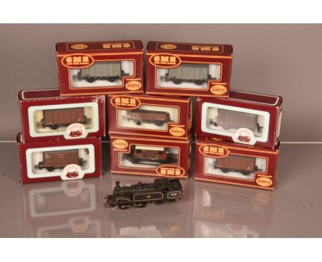Modified Tri-ang Hornby  00 Gauge BR black M7  Class Tank Engine and various GMR and Dapol Goods Rolling stock and Kitbuilt S
