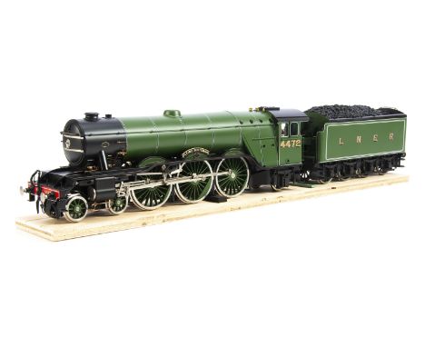 A Finescale 0 Gauge LNER 'A1' class 4-6-2 'Flying Scotsman' Locomotive and Tender by Sunset Models (California USA), made in 