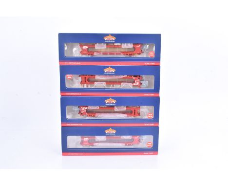 Bachmann OO Gauge Double Deck Car Transporters, four boxed sets each with two IPA twin double deck car transporters in STVA r