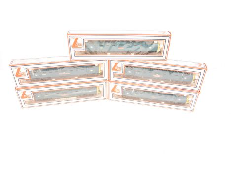 Lima OO Gauge BR Diesel Locomotives, boxed, renamed/numbered Class 50 Deltics, all in blue/yellow livery 55 001 St Paddy, 55 