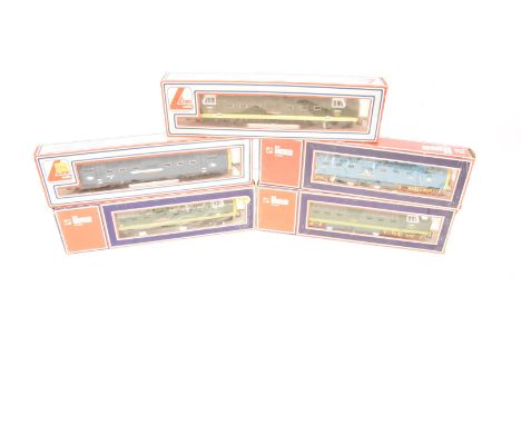 Lima OO Gauge BR Diesel Locomotives, boxed, some incorrectly, Class 55 Deltics, 9006 The Fife &amp; Forfar Yeomanry, with rep