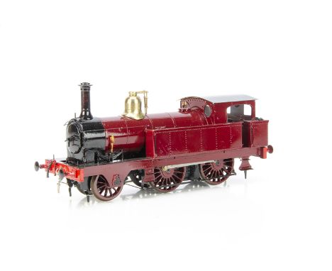 A Gauge 1 Kit-built 2-rail electric Beyer-Peacock 2-4-0 Tank Locomotive, similar to those used by the Isle of Wight Railway (