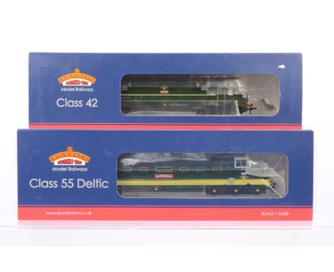 Bachmann OO Gauge Diesel Locomotives, two boxed examples, 32-052A Class 42 Hermes D823 and 32-529A Class 55 The Duke of Welli