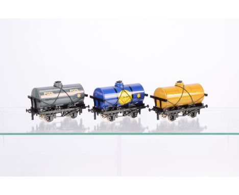 ACE Trains 0 Gauge Tanker Set 6, comprising National Benzole, Colas and POOL Tank wagons, in original box, E, appear unrun/li