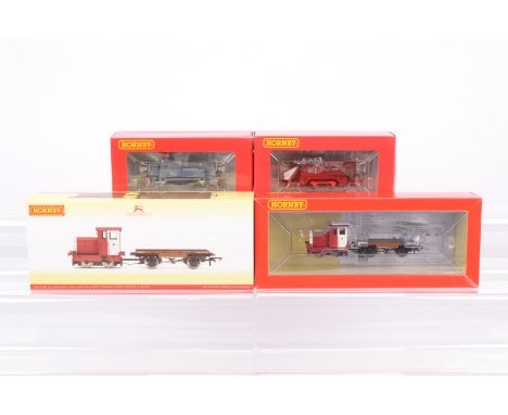 Hornby 00 Gauge 0-4-0 Diesel Shunters, R3482 MSC blue 4wDH Sentinel (professionally weathered), R3577 Diesel Sentinel 'Graham