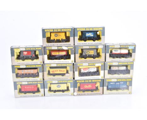 Wrenn 00 Gauge Private Owners 6-wheel Tank wagons and various Vans, 6-wheel Tank wagons, Unigate, Skol, Guinness and St Ivel,