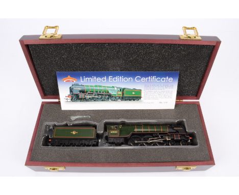 Bachmann OO Gauge Limited Edition Steam Locomotive with Tender Blue Peter,  in wooden case with outer card box, 20-2009 Peppe