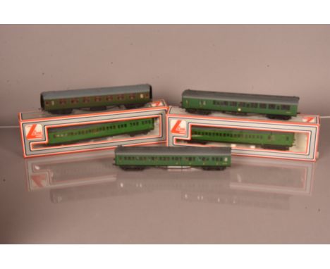 Ian Kirk 2-BIL and Roxey Models 2-NOL BR SR and Southern green 00 Gauge Kitbuilt 2-Car Units,  Ian Kirk BR green 2-BIL 2141 w