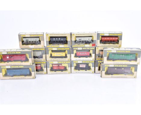 Wrenn 00 Gauge Hopper Wagons Long Wheelbase Vans and others,  Hoppers, NCB, BR (2), Tarmac, Hoveringham, Bulk Grain, red Hors