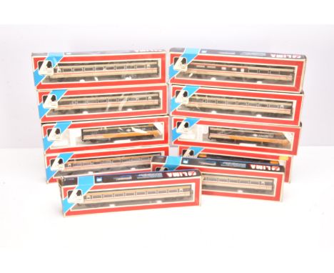 Lima OO Gauge Intercity High Speed Train and Diesel Locomotive, all boxed in Executive livery, 20 5214 Class 47 diesel 47 487