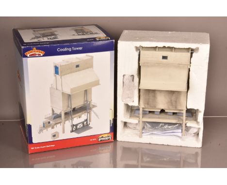 Bachmann OO Gauge Scenecraft Coaling Tower, a boxed 44-070 trackside model, appears unused with packed accessories, G-E, box 