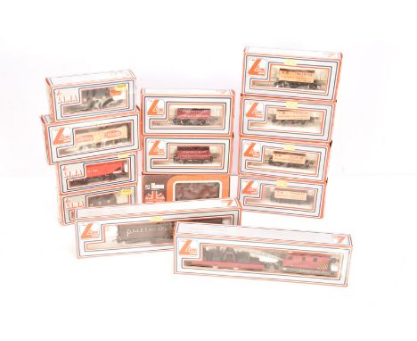 Lima OO Gauge Breakdown Crane and Goods Wagons,  all boxed, LNER 30 9059 W breakdown crane, together with goods wagons, 30 56