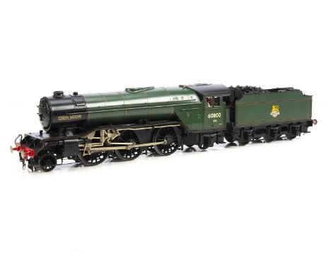 A Finescale 0 Gauge LNER 'V2' class 2-6-2 Locomotive and Tender by DJH Models, Limited Edition No. 10 of 175, (originally mad