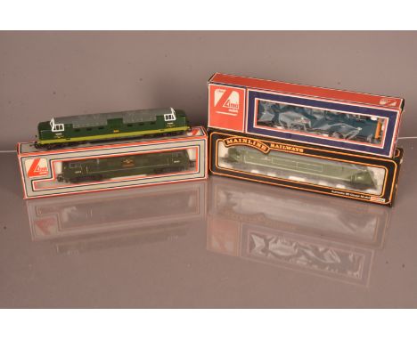 Lima and Mainline OO Gauge BR Diesel Locomotives, three boxed examples, Mainline 37-050 Type 4 Co-Co The Manchester Regiment 