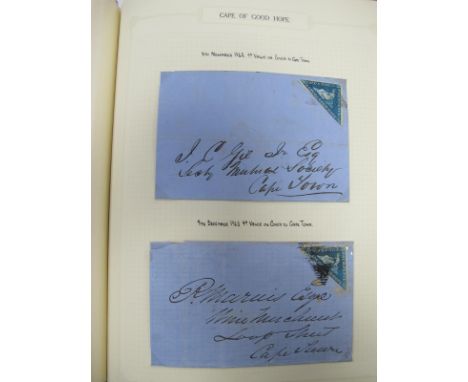 A Stunning Specialist Collection of Stamps and Covers, from South African States and Republics, including Cape of Good Hope (