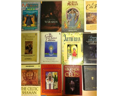 A collection of titles relating to Arthurian legend, The Holy Grail and Celtic magic and myth. (12)