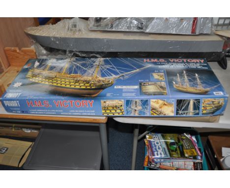 A PANART HMS VICTORY MODEL KIT in original box Scale 1:78