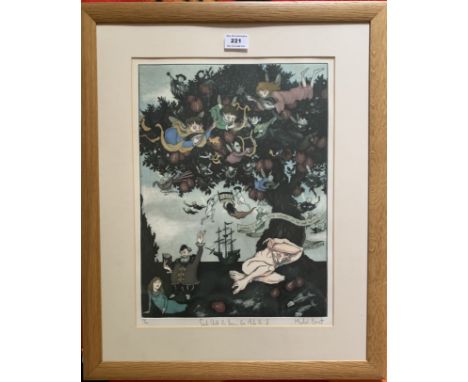 Mychael Barrett limited edition print ‘Such stuff as dreams are made on II’, signed and numbered 13/150. Image 11” x 14.5”, f