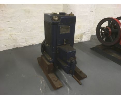 A Conord type PO vertical petrol engine.