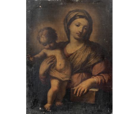 Roman School, 17th CenturyThe Madonna and Child oil on canvas95.4 x 71cm (37 9/16 x 27 15/16in).unframedThis lot is subject t
