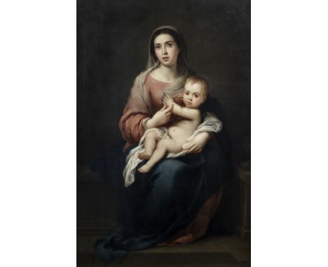 After Bartolomé Esteban Murillo, 19th CenturyThe Virgin and Child oil on canvas120.5 x 80cm (47 7/16 x 31 1/2in).Footnotes:Th