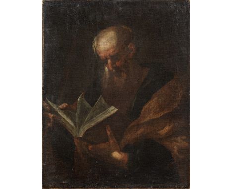 Lombard School, early 18th CenturyOld man reading a book oil on canvas73.4 x 58cm (28 7/8 x 22 13/16in).unframedThis lot is s