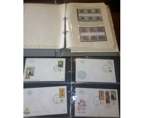 Two folders of First Day Covers, c. 1960s and 1970s